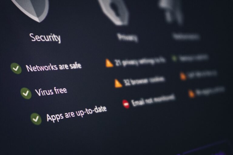 Um Painel De Seguranca E Privacidade Com Seu Status nBClEqKKVM